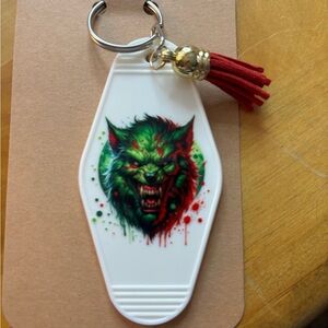 Werewolf key chain handcrafted by me